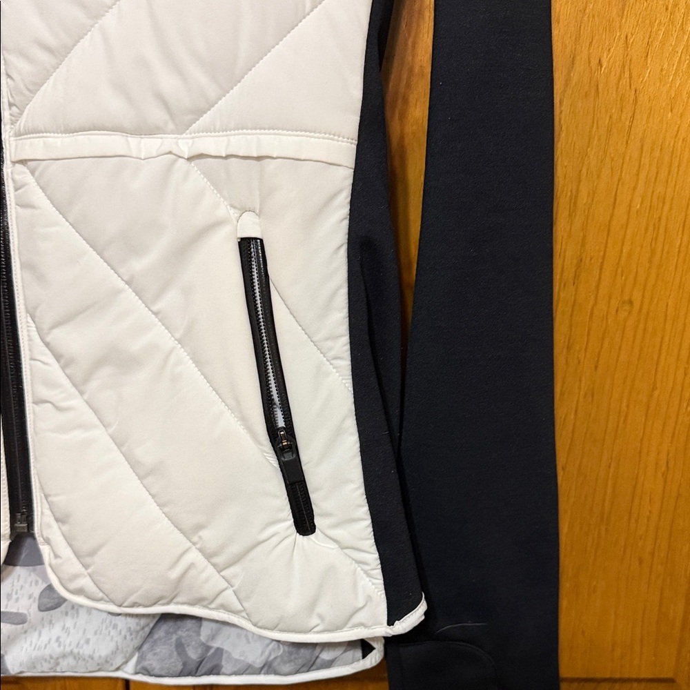 Athleta Two-Tone Puffer Jacket - Picture 3 of 14